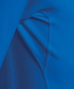 Adidas Alphaskin LS Tee Junior Blau - Silber -Brabo Shop Adidas Alphaskin LS Tee Junior 3 7