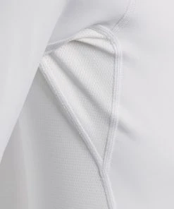 Adidas Alphaskin LS Tee Junior Weiß - Silber -Brabo Shop Adidas Alphaskin LS Tee Junior 3 8