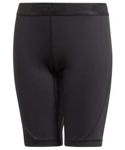 Adidas Alphaskin Sport Kompression Short Kinder Schwarz