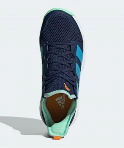 Adidas Stabil Indoorschuhe Kinder Marine - Hellblau -Brabo Shop Adidas Stabil Indoorschoen Junior 5 2207011436