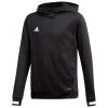 Adidas T19 Kapuzenpullover Kinder Schwarz - Weiß -Brabo Shop Adidas T19 Hoodie Junior 6