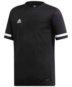 Adidas T19 Shirt Junior Schwarz - Weiß
