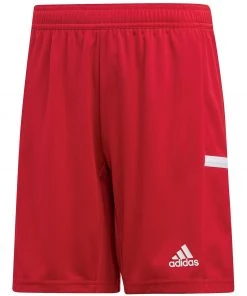 Adidas T19 Shorts Kinder Rot - Weiß