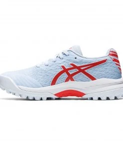 Asics Gel-Field Speed (GS) Hockeyschuh Kinder Hellblau - Rot -Brabo Shop Asics Gel Field Speed GS Hockeyschoenen Junior 4 2209011259 1