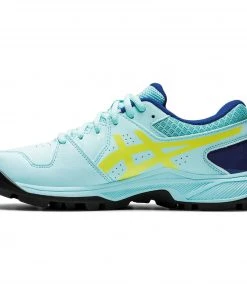 Asics Gel-Peake (GS) Hockeyschuh Kinder Blau - Gelb - Schwarz -Brabo Shop Asics Gel Peake GS Hockeyschoenen Junior 4 2109170947 1