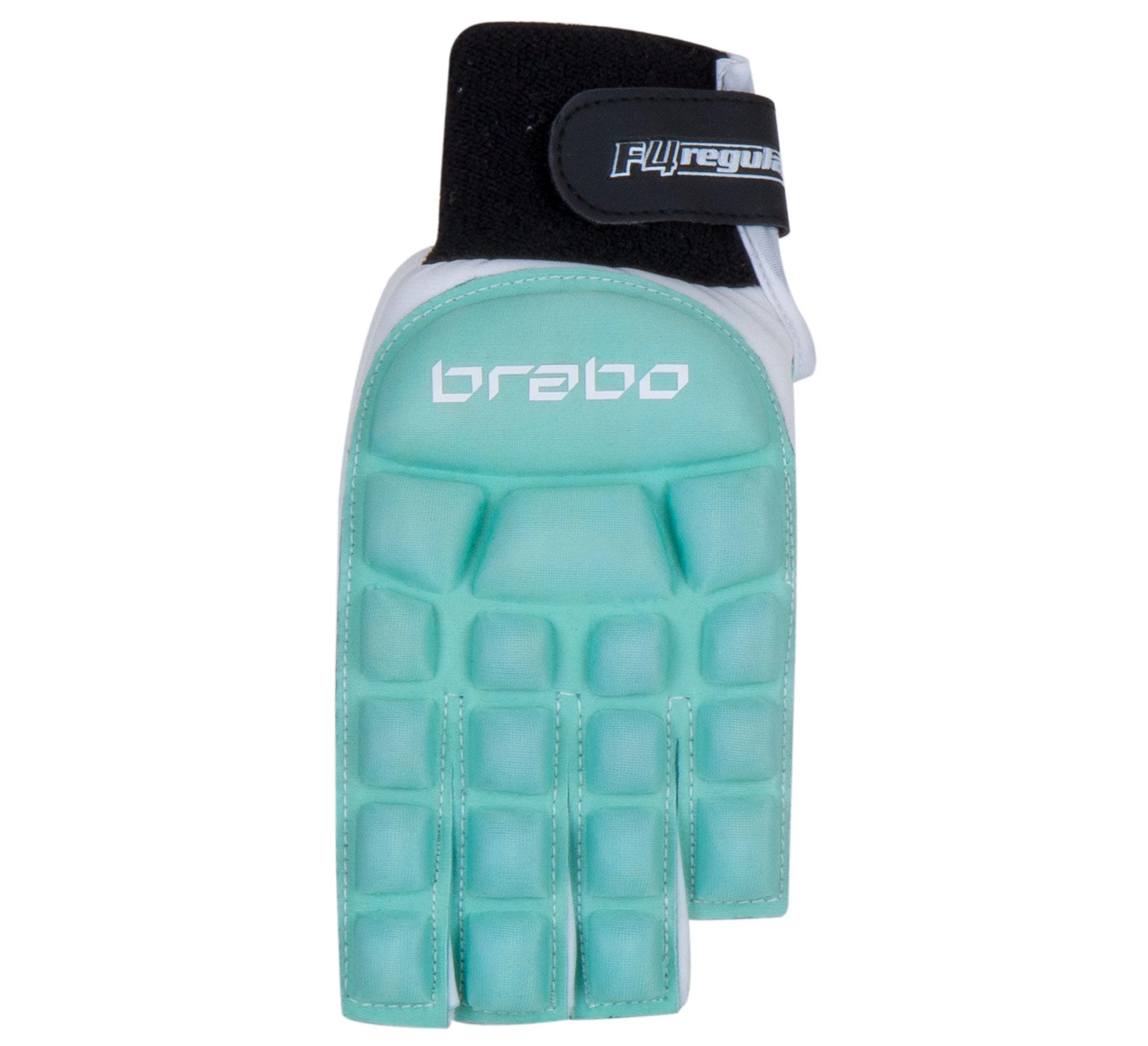 Brabo F4.1 Hockey Handschuhe Aqua - Schwarz 3 Brabo F4.1 Hockey Handschuhe Aqua - Schwarz