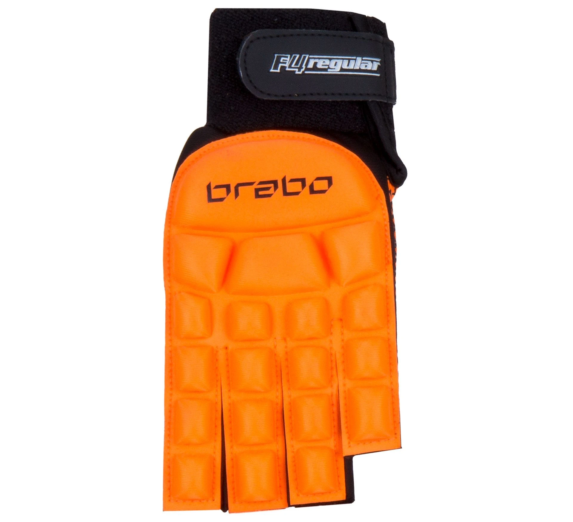 Brabo F4.1 Hockey Handschuhe Orange - Schwarz 3 Brabo F4.1 Hockey Handschuhe Orange - Schwarz