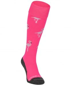 Brabo Flamingo Hockeysocken Kinder Rosa - Hell Rosa