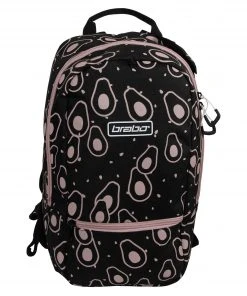 Brabo Fun Avocado Hockey Rucksack Kinder Schwarz - Rosa