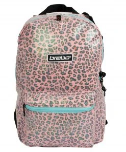 Brabo Fun Leopard Hockey Rucksack Kinder Rosa - Schwarz