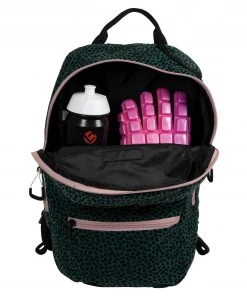 Brabo Fun Leopard Hockey Rucksack Kinder Dunkelgrün - Schwarz -Brabo Shop Brabo Fun Leopard Hockeyrugzak Junior 4 2110210951