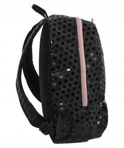 Brabo Fun Polka Hockey Rucksack Kinder Schwarz - Rosa -Brabo Shop Brabo Fun Polka Hockeyrugzak Junior 3 2109151512