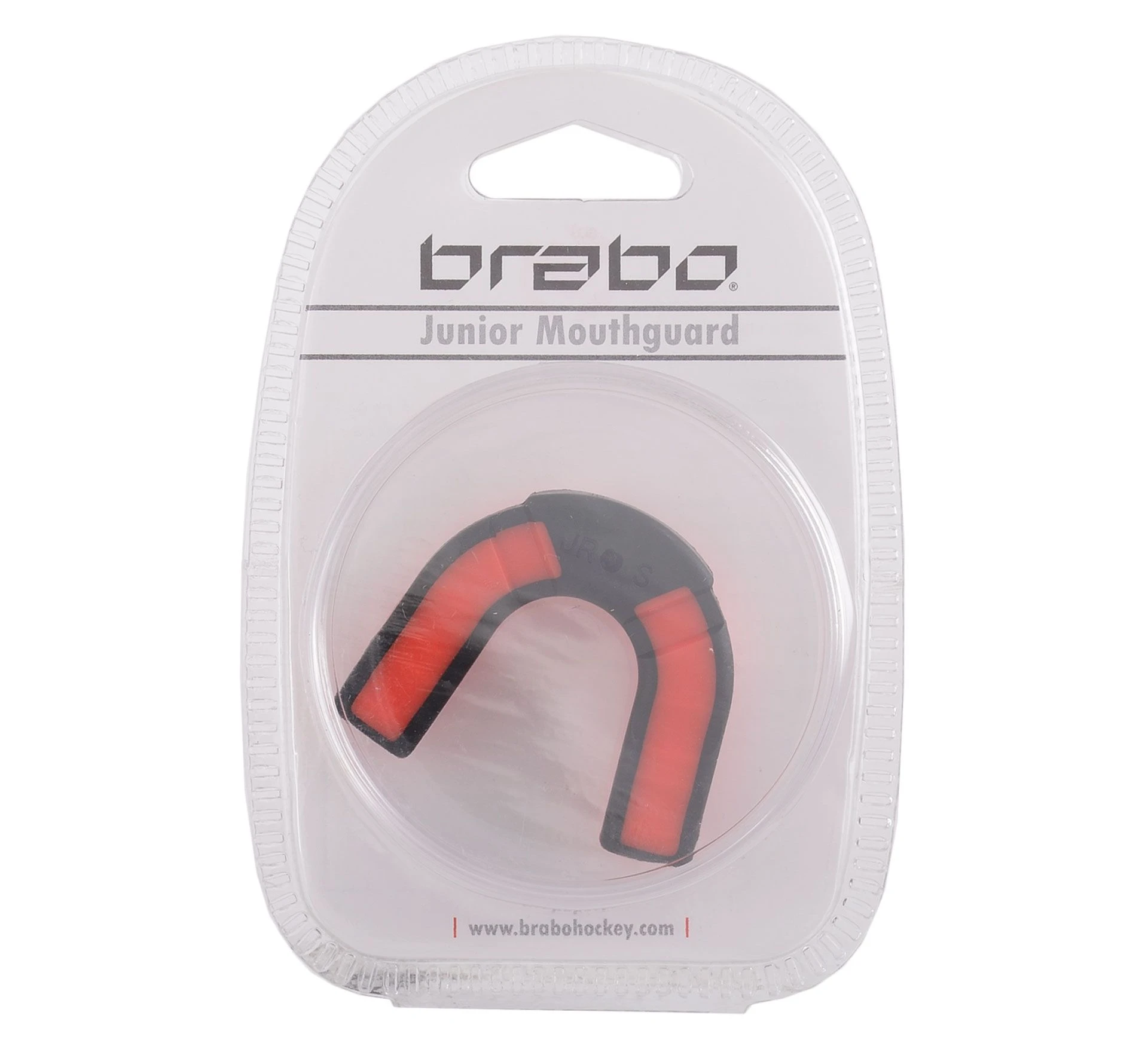 Brabo Gebitsbeschermer Junior Rot - Schwarz 3 Brabo Gebitsbeschermer Junior Rot - Schwarz