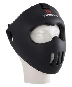 Brabo Gezichtsmasker Junior Schwarz