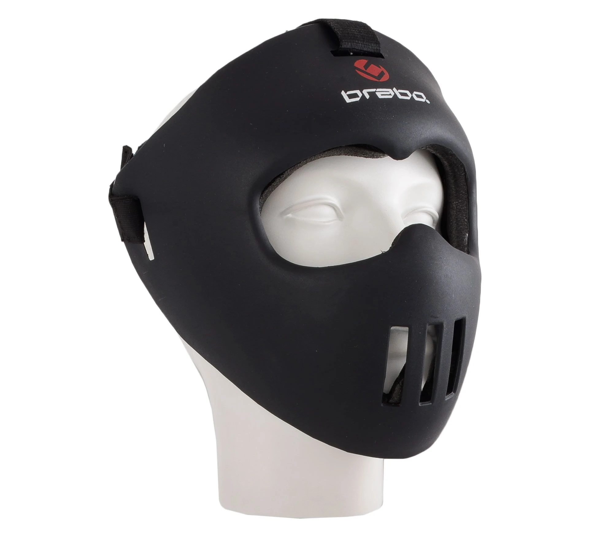 Brabo Gezichtsmasker Junior Schwarz 3 Brabo Gezichtsmasker Junior Schwarz