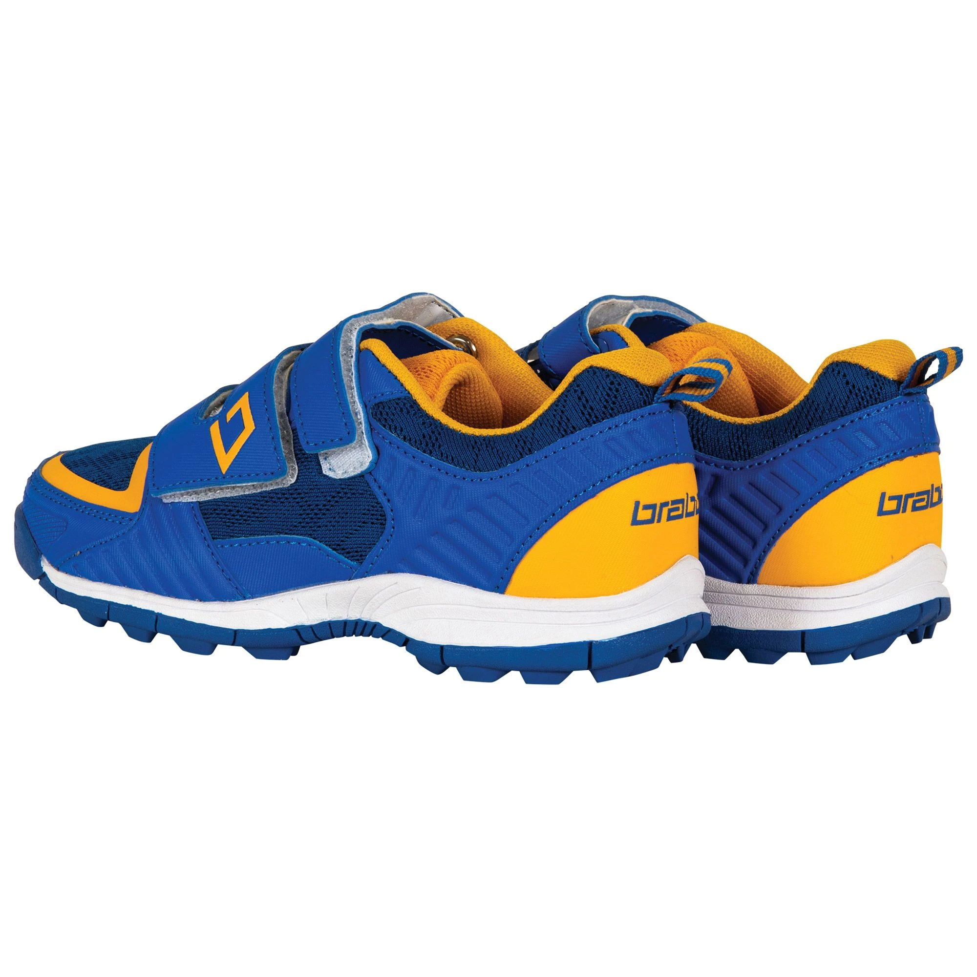 Brabo Hockeyschuh Kinder Blau - Orange 4 Brabo Hockeyschuh Kinder Blau - Orange – Bild 2