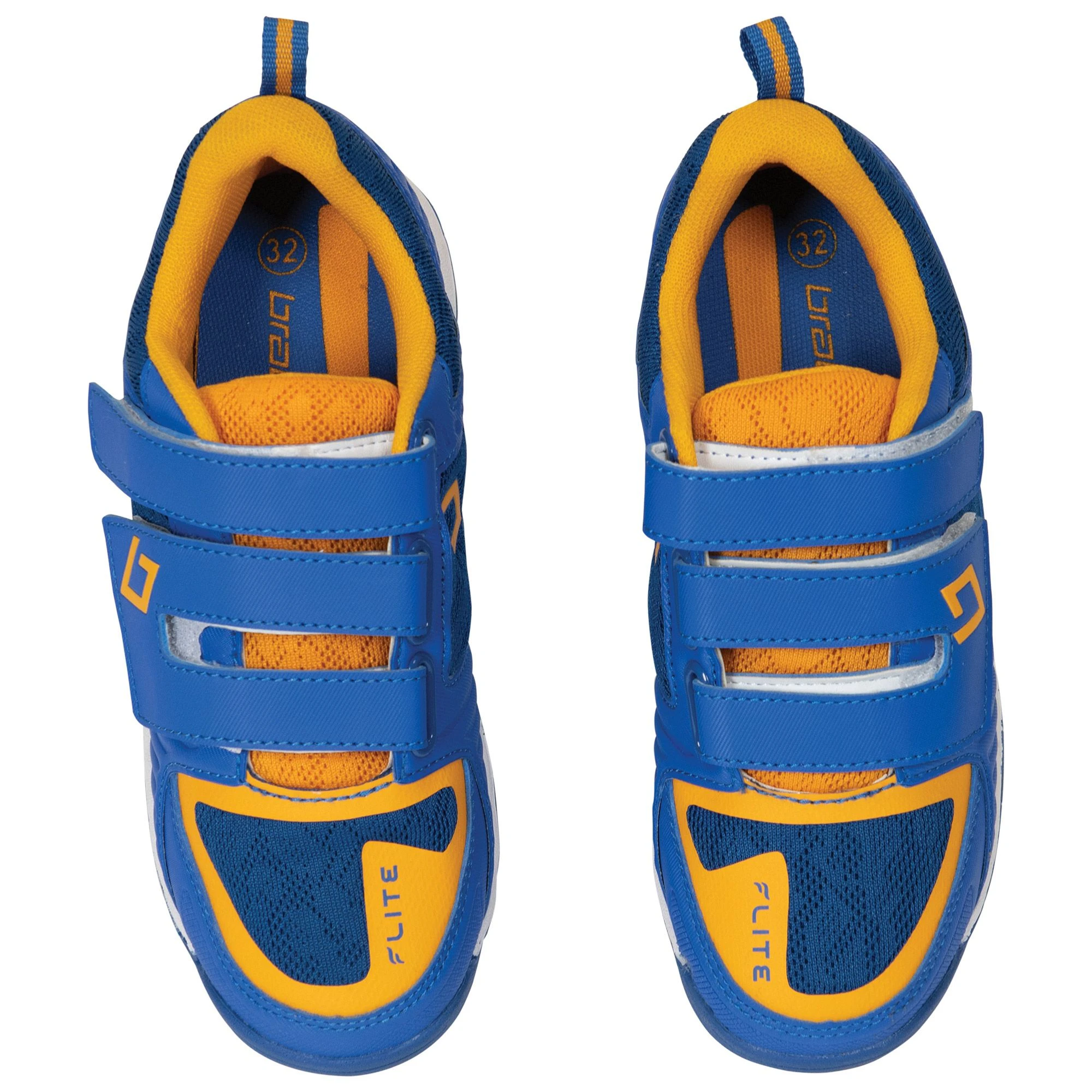Brabo Hockeyschuh Kinder Blau - Orange 8 Brabo Hockeyschuh Kinder Blau - Orange – Bild 6