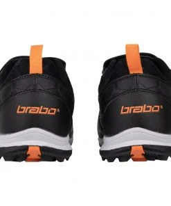 Brabo Hockeyschuhe Kinder Schwarz - Orange -Brabo Shop Brabo Hockeyschoen Junior 7 2208040851