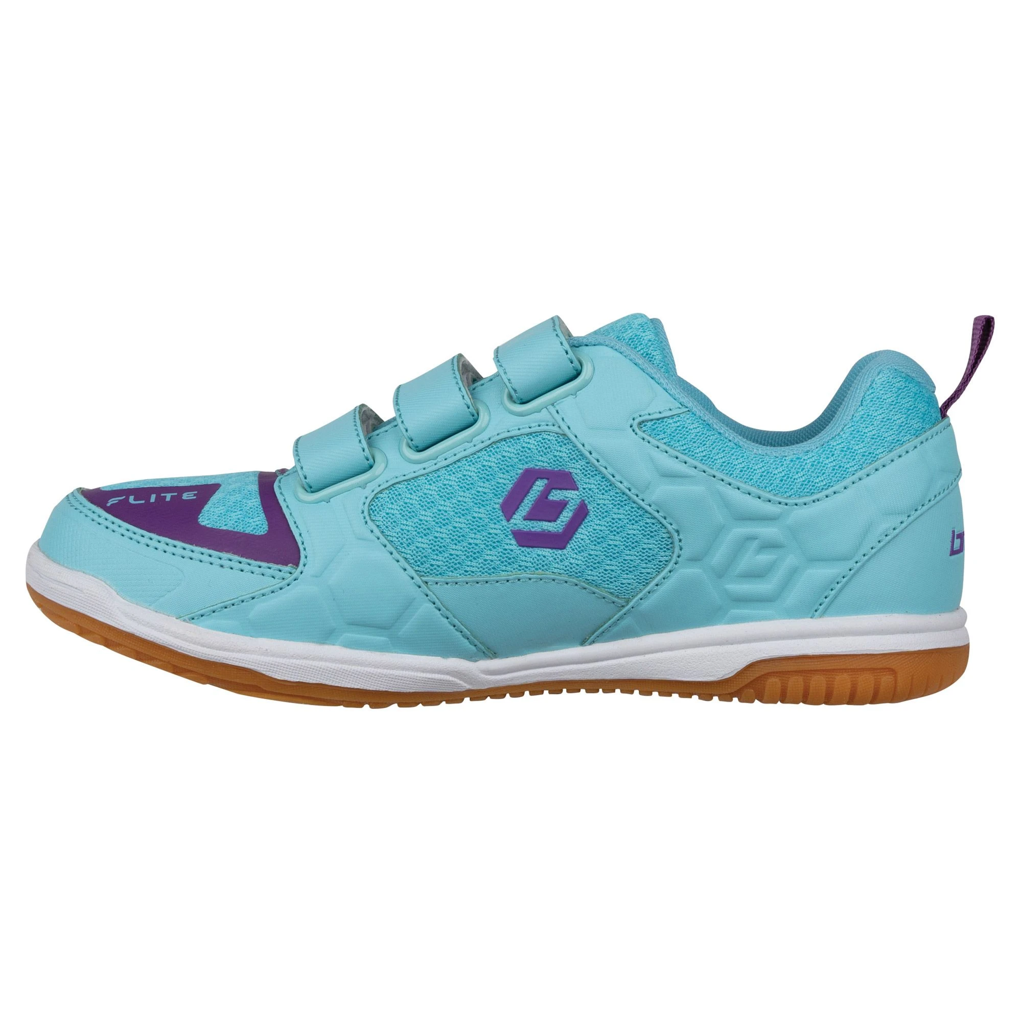 Brabo Indoor Hockeyschuhe Kinder Mint Grün - Violett 6 Brabo Indoor Hockeyschuhe Kinder Mint Grün - Violett – Bild 4