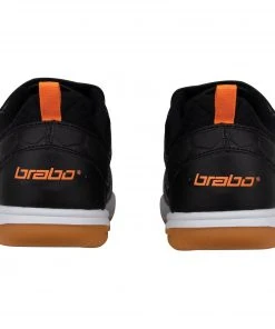 Brabo Indoor Hockeyschuhe Kinder Schwarz - Orange -Brabo Shop Brabo Indoor Hockeyschoen Junior 7 2208040851