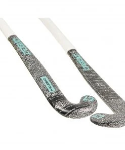 Brabo O'Geez Cheetah Hockeyschläger Kinder Schwarz - Weiß - Mint Grün