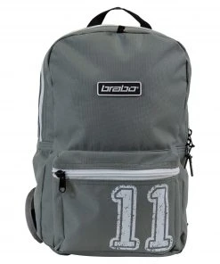 Brabo O'Geez Hockey Rucksack Kinder Grau - Weiß