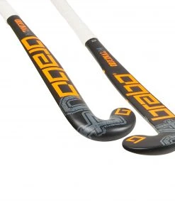 Brabo O'Geez Original Hockeyschläger Kinder Schwarz - Orange