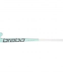 Brabo O'Geez Snowleopard Hockeyschläger Kinder Schwarz - Mint Grün -Brabo Shop Brabo O Geez Snowleopard Hockeystick Junior 4 2208040852