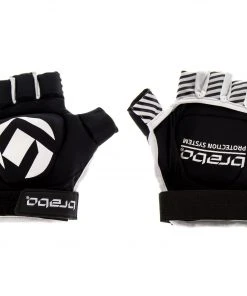 Brabo Pro F5 Glove Schwarz - Weiß