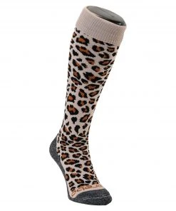 Brabo Socks Cheetah Beige - Braun - Schwarz