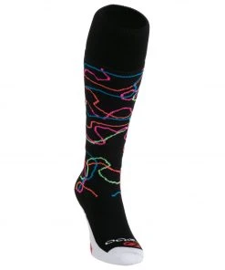 Brabo Socks Swearl Schwarz - Rosa - Blau