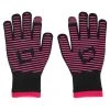 Brabo Swipe Winter Hockeyhandschuhe Schwarz - Rosa