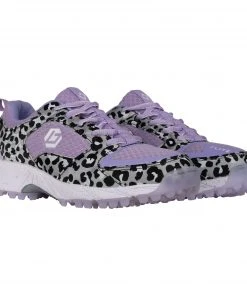 Brabo Tribute Hockeyschuhe Kinder Violett - Grau - Schwarz - Weiß