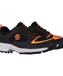 Brabo Tribute Hockeyschuhe Kinder Schwarz - Orange