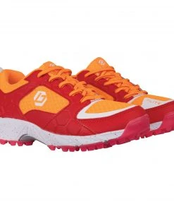 Brabo Tribute Hockeyschuhe Kinder Orange - Rot