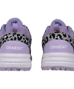 Brabo Tribute Hockeyschuhe Kinder Violett - Grau - Schwarz - Weiß -Brabo Shop Brabo Tribute Hockeyschoen Junior 7 2208040851