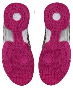 Brabo Tribute Indoor Hockeyschuhe Kinder Braun - Schwarz - Rosa -Brabo Shop Brabo Tribute Indoor Hockeyschoen Junior 5 2208040850 1