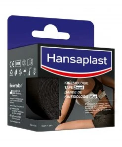 Hansaplast Kinesiologie Tape (3-pack) Schwarz
