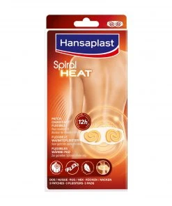 Hansaplast Spiral Wärmepflaster Rücken/Nacken (3er Pack) Weiß
