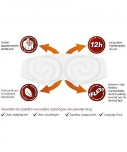 Hansaplast Spiral Wärmepflaster Rücken/Nacken (3er Pack) Weiß -Brabo Shop Hansaplast Spiral Heat Rug Nek 3 pack 3 2202171224