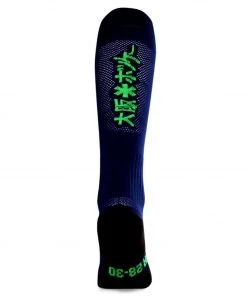 Osaka Sox Hockey Socken Marine - Grün -Brabo Shop Osaka Sox Hockey Sokken 3 7