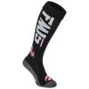 Princess Hockeystrümpfe Schwarz - Grau - Rosa -Brabo Shop Princess Hockey Sokken 2109061037