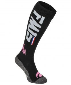 Princess Hockeystrümpfe Schwarz - Grau - Rosa