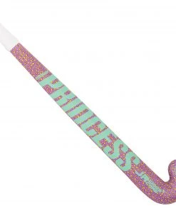 Princess Woodcore Hockeyschläger Kinder Violett - Gelb - Grün