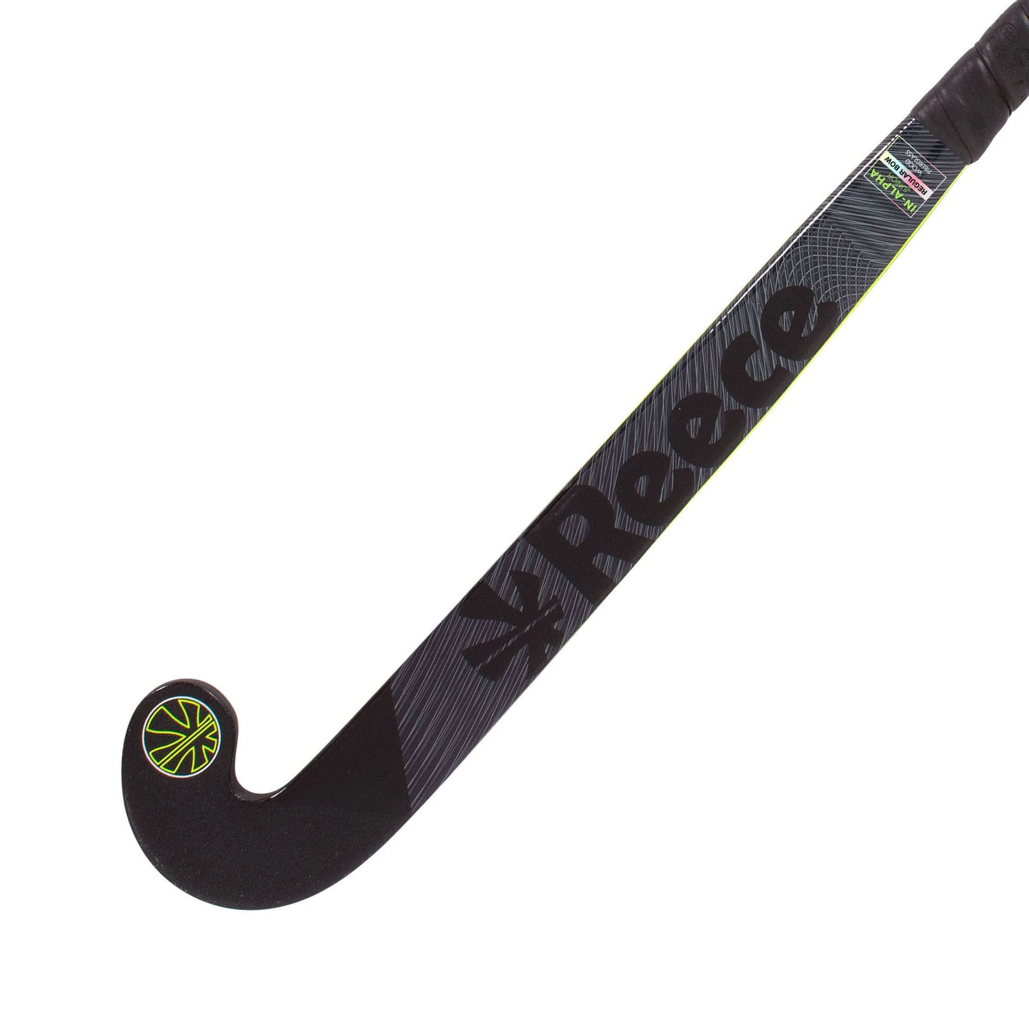 SReece Alpha Hockeyschläger Kinder Schwarz - Gelb 6 SReece Alpha Hockeyschläger Kinder Schwarz - Gelb – Bild 4