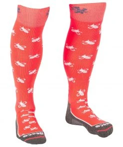 Reece Amaroo Hockeysocken Rosa - Weiß - Violett -Brabo Shop Reece Amaroo Hockeysokken 3 10