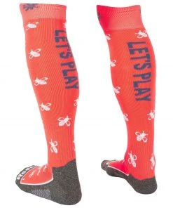 Reece Amaroo Hockeysocken Rosa - Weiß - Violett -Brabo Shop Reece Amaroo Hockeysokken 4 10