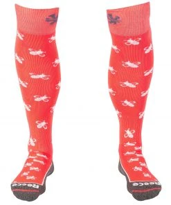 Reece Amaroo Hockeysocken Rosa - Weiß - Violett -Brabo Shop Reece Amaroo Hockeysokken 5 10