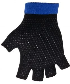 Reece Knitted Ultra Grip 2in1 Handschuhe Kinder Schwarz - Blau -Brabo Shop Reece Knitted Ultra Grip 2in1 Handschoenen Junior 6 8