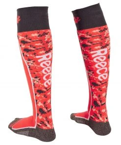 Reece Surrey Socken Orange - Silber -Brabo Shop Reece Surrey Hockey sokken 4 13